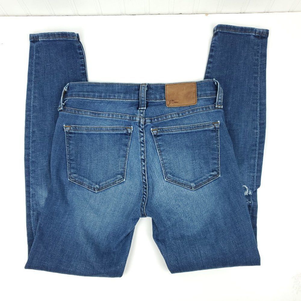 J.Crew Distressed Toothpick Jeans - Picture 5 of 10